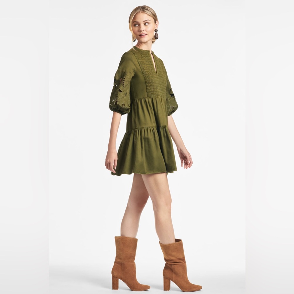 Sachin + Babi Kendall Dress in Olive - Picture 3 of 8